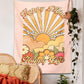 Happy Mind Happy Life Tapestry Blackbrdstore