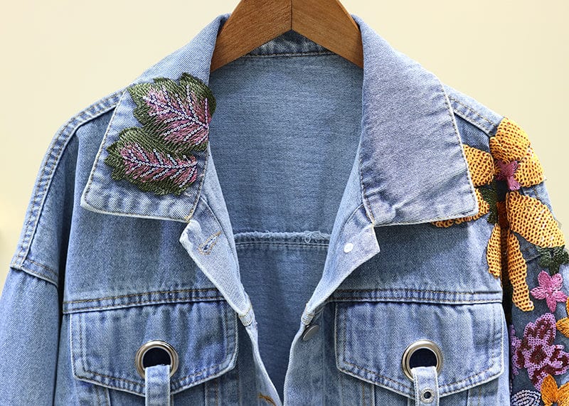 Hermione Denim Jacket - Blackbrdstore