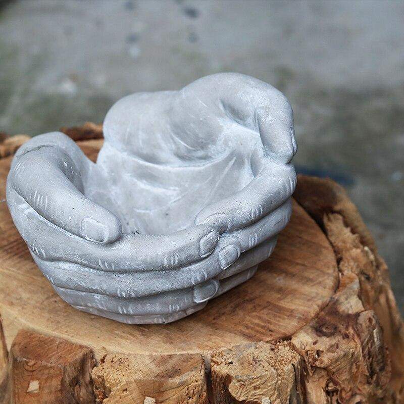 Hope Hands Flower Pot Blackbrdstore