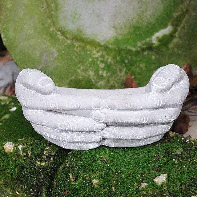 Hope Hands Flower Pot Blackbrdstore