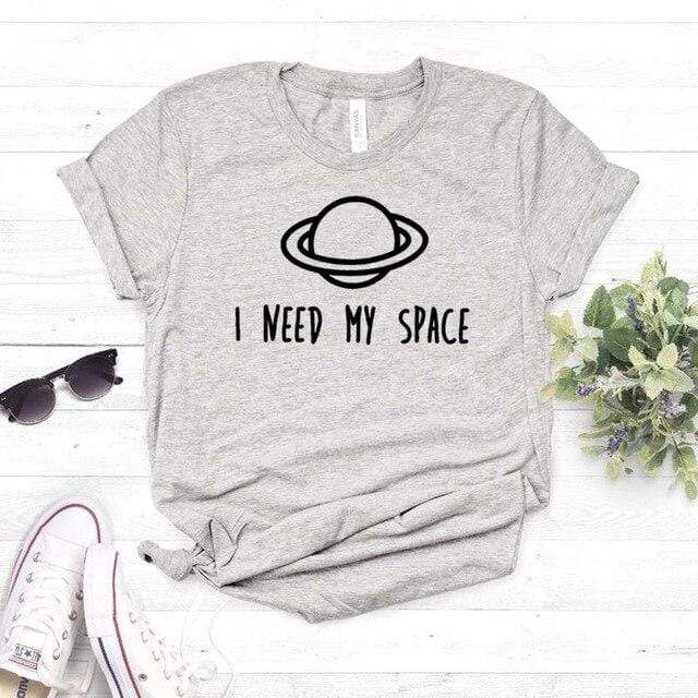 I Need My Space Graphic Tee Blackbrdstore