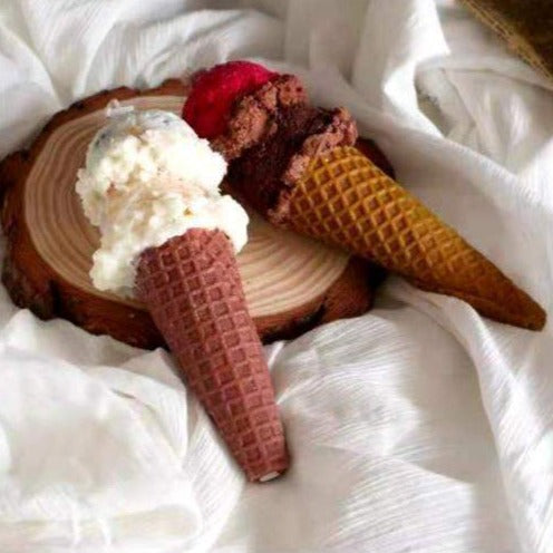 Ice Cream Cone Scented Candle Blackbrdstore