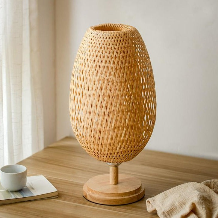 Kooi Bamboo Table Lamp Blackbrdstore