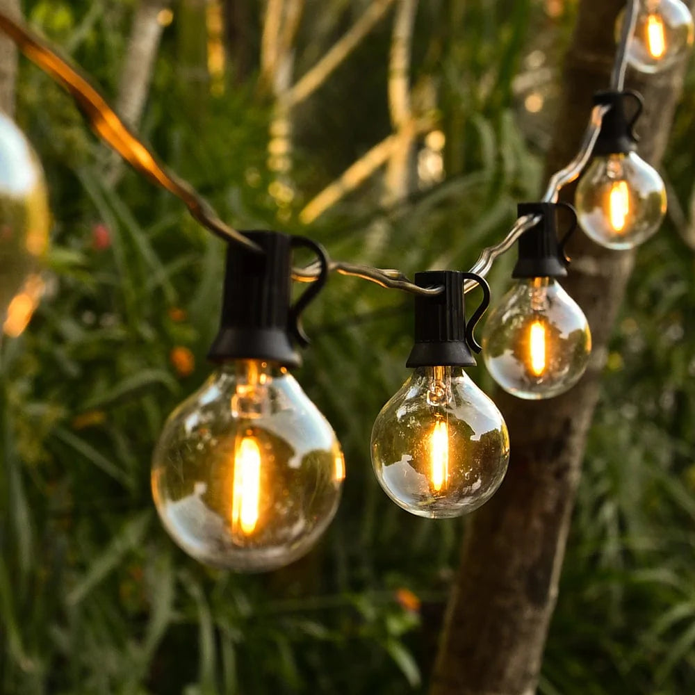 LED Globe String Light Blackbrdstore