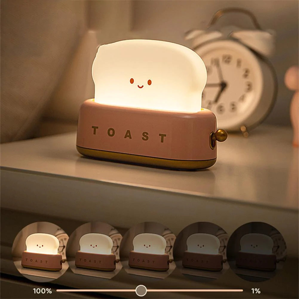 LED Toaster Night Light Blackbrdstore