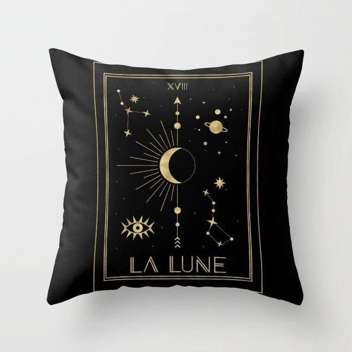 La Lune Cushion Cover Blackbrdstore