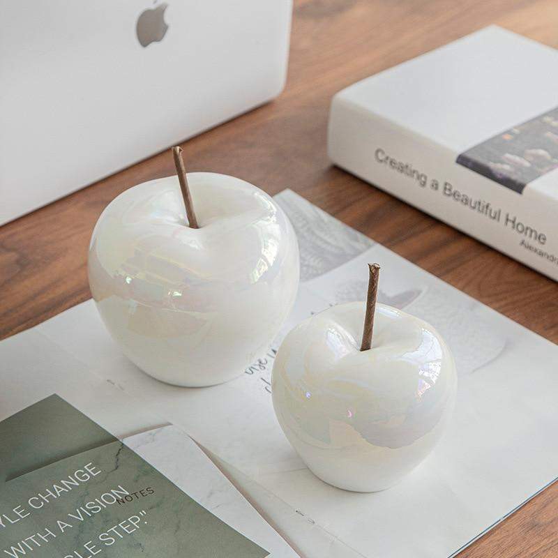 Led Translucent Apple Decoration Blackbrdstore