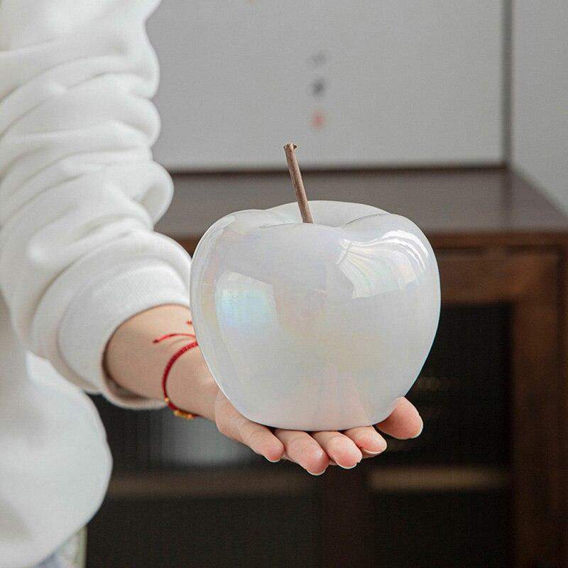 Led Translucent Apple Decoration Blackbrdstore