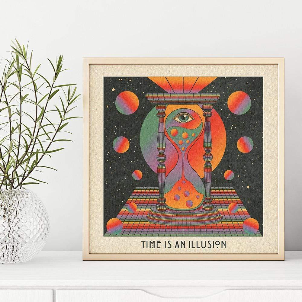 Let's Take A Psychedelic Trip Canvas Wall Art Blackbrdstore