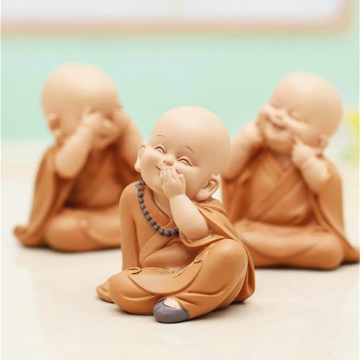 Little Monk Sculpture Blackbrdstore