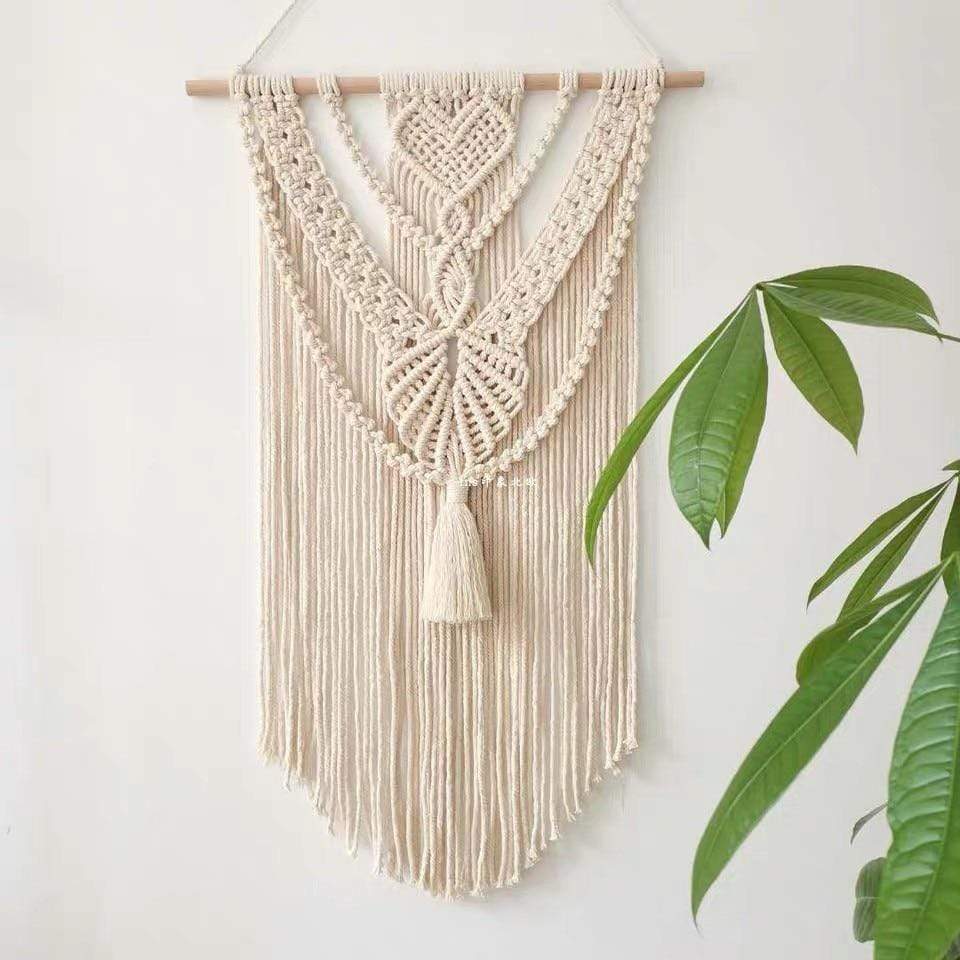 Love Tribe Macrame Tapestry Blackbrdstore