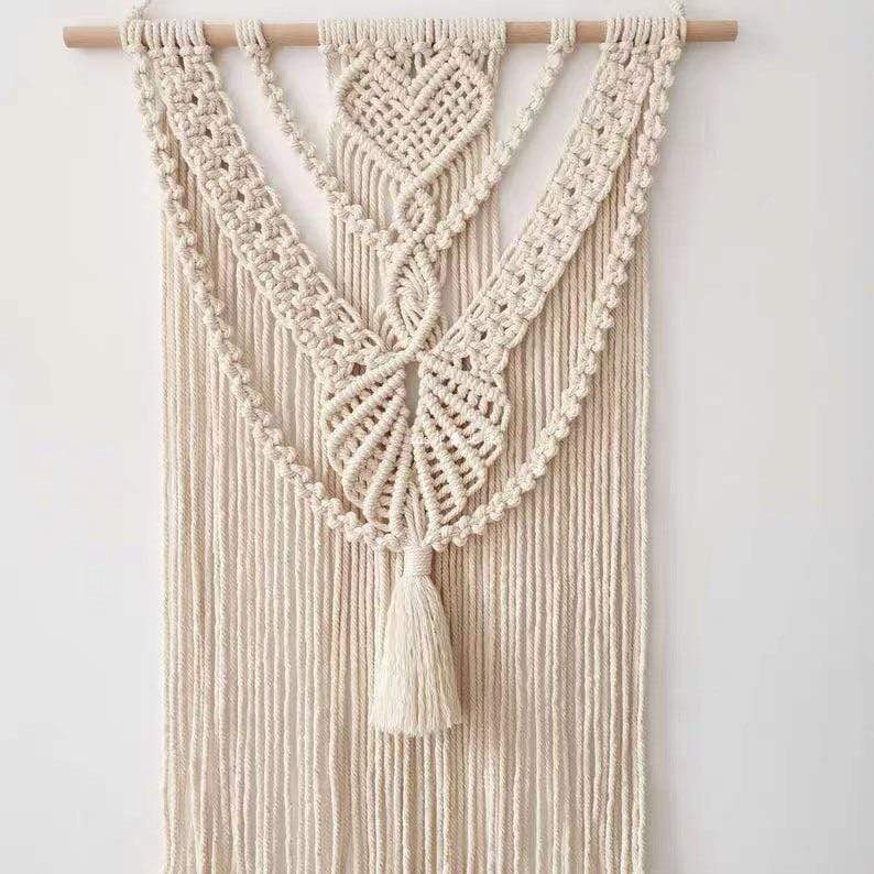 Love Tribe Macrame Tapestry Blackbrdstore