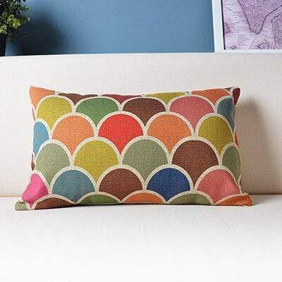 Lumbar Throw Pillow Cushion Blackbrdstore