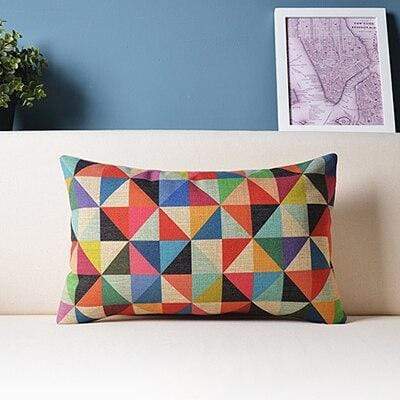 Lumbar Throw Pillow Cushion Blackbrdstore