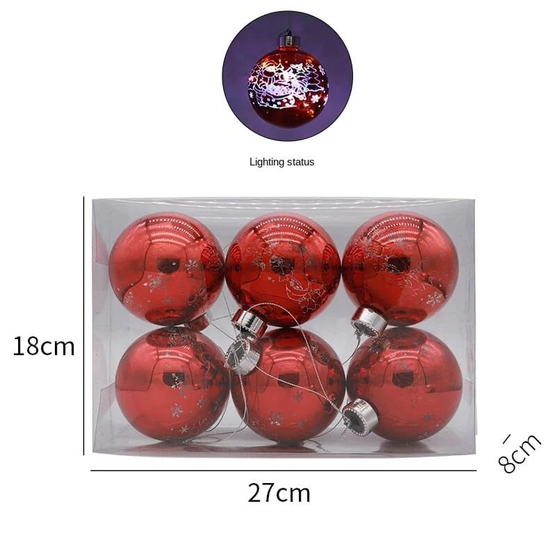 Luminous Christmas Tree Ball Blackbrdstore