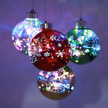 Luminous Christmas Tree Ball Blackbrdstore
