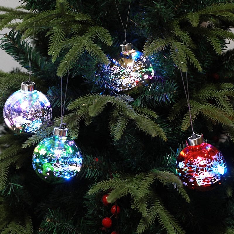 Luminous Christmas Tree Ball Blackbrdstore