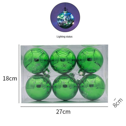 Luminous Christmas Tree Ball Blackbrdstore