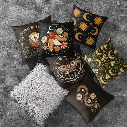 Magic Black Pillow Covers Blackbrdstore