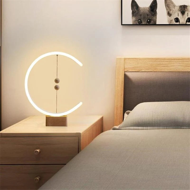 Magnetic Balance Desk Lamp Blackbrdstore