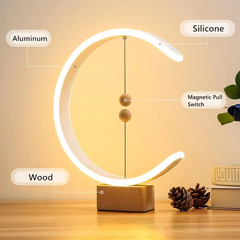 Magnetic Balance Desk Lamp Blackbrdstore