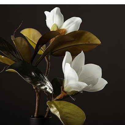 Magnolia Silk Flower Blackbrdstore