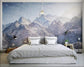 Majestic Kunlun Mountains Mural Blackbrdstore