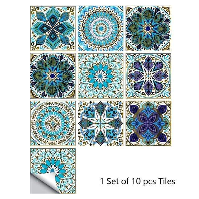 Mandala Crystal Wall Sticker Blackbrdstore