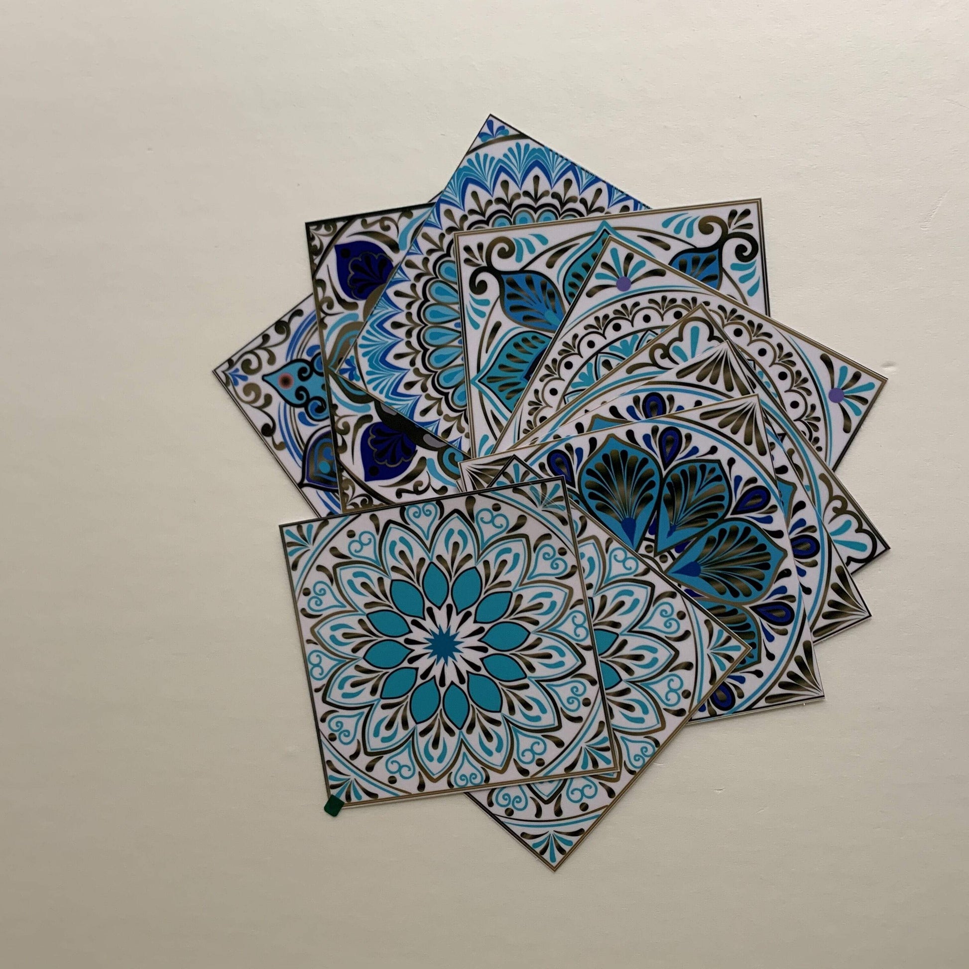Mandala Crystal Wall Sticker Blackbrdstore