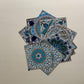Mandala Crystal Wall Sticker Blackbrdstore