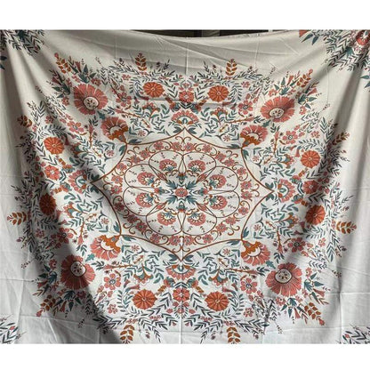 Mandala Floral Bohemian Tapestry Blackbrdstore