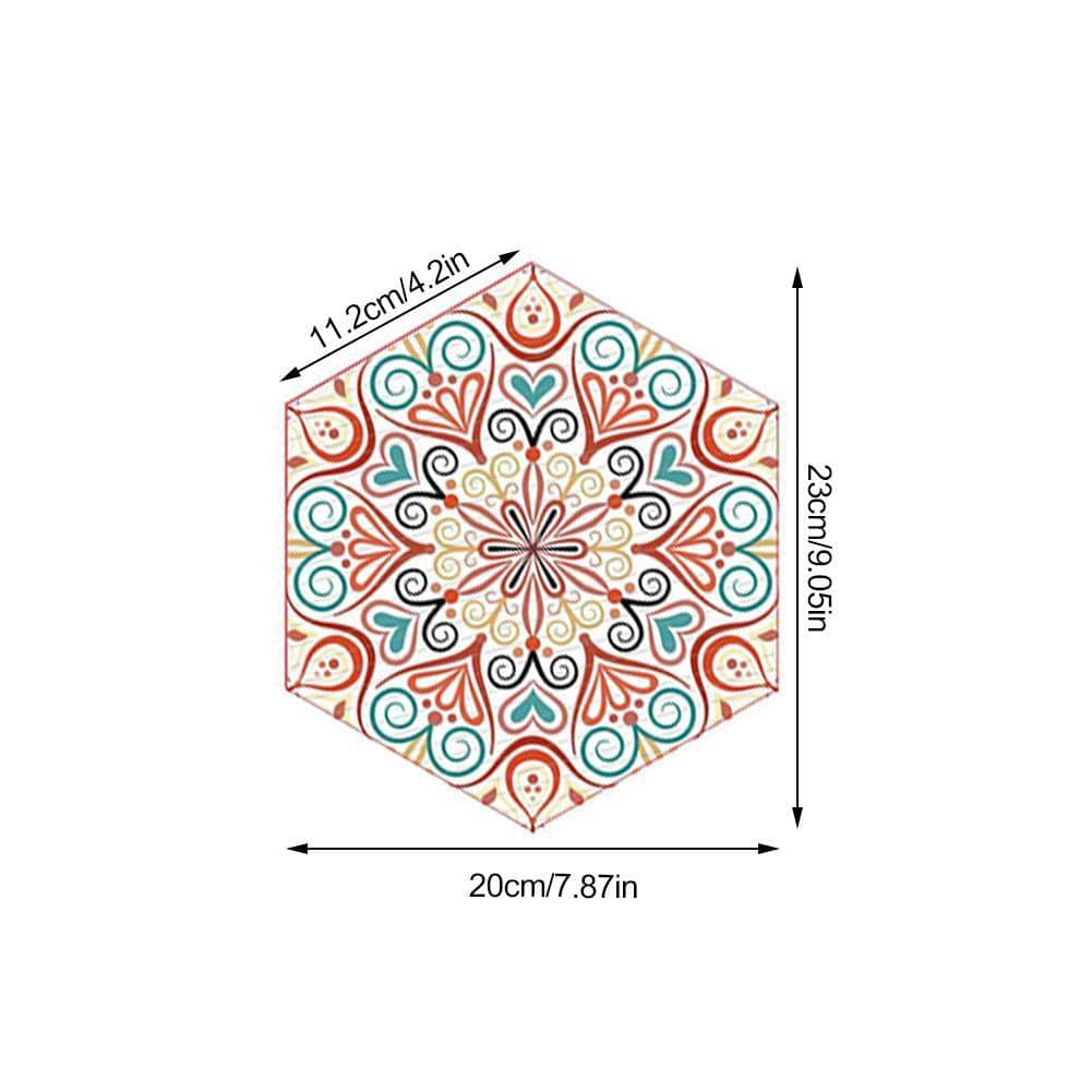 Mandala Wind Wall Stickers Blackbrdstore