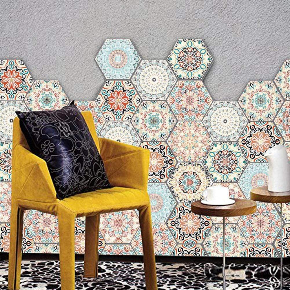Mandala Wind Wall Stickers Blackbrdstore