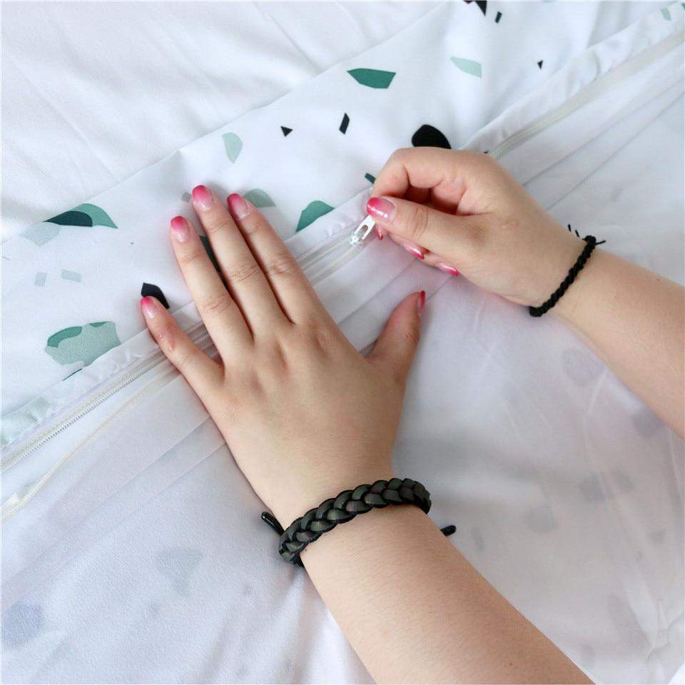 Marble Bedding Set Blackbrdstore