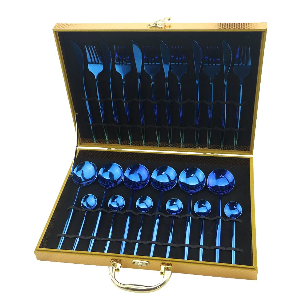 Matte Flatware Set Blackbrdstore