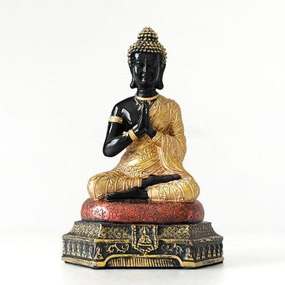 Meditating Buddha Statue Blackbrdstore