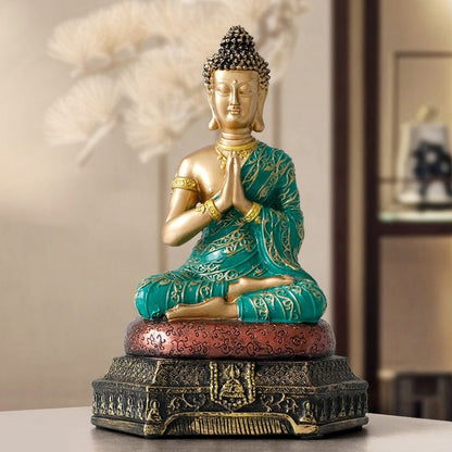 Meditating Buddha Statue Blackbrdstore