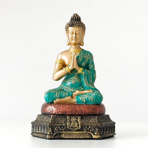 Meditating Buddha Statue Blackbrdstore