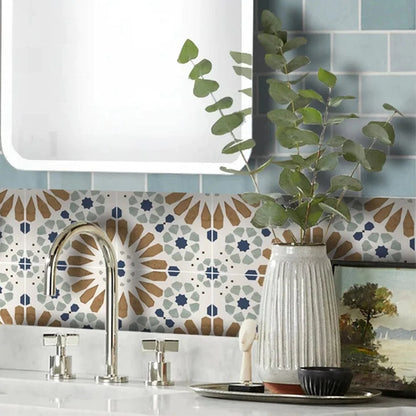 Mediterranean Mosaic Tile Stickers Blackbrdstore