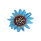 Metal Sunflowers Fence Decor Blackbrdstore