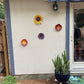 Metal Sunflowers Fence Decor Blackbrdstore