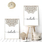 Mindfulness Zen Wall Art Blackbrdstore