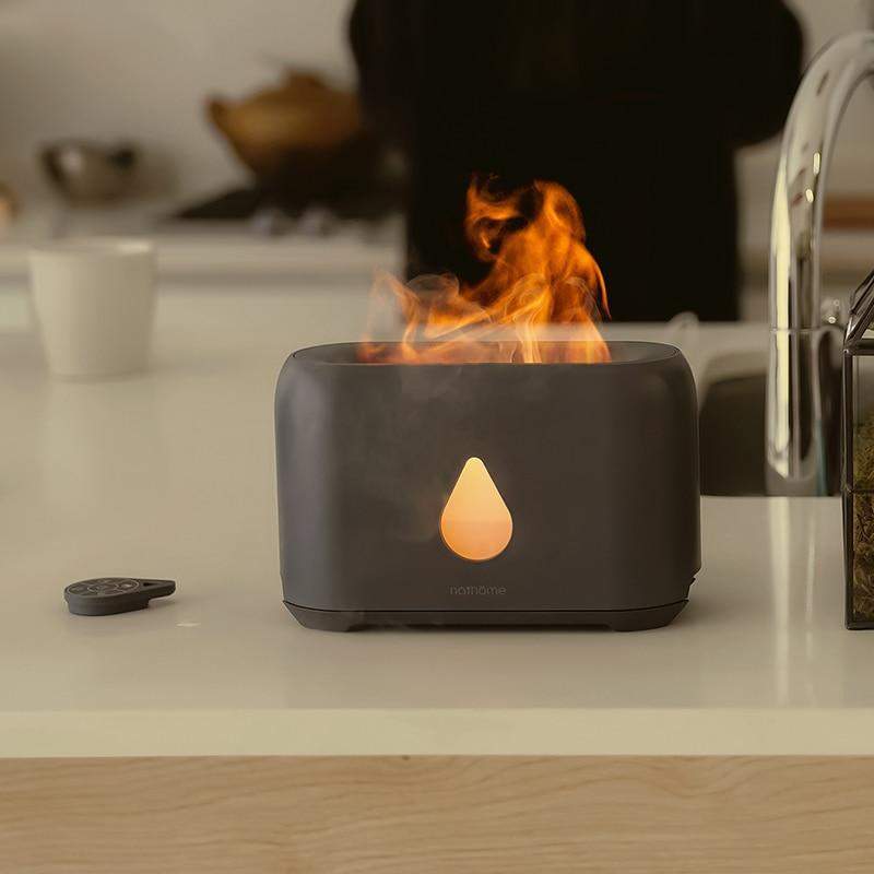 Mini Flame Humidifier Diffuser Blackbrdstore