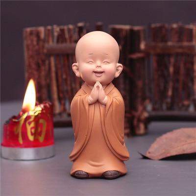 Mini Monk Figurines Blackbrdstore