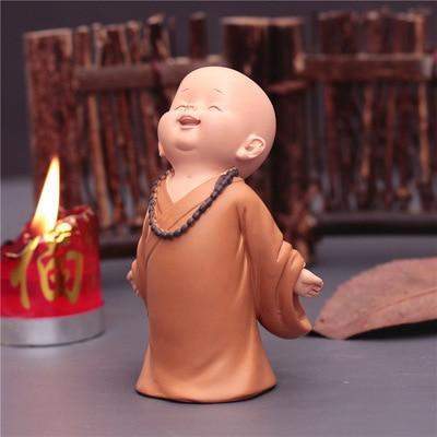 Mini Monk Figurines Blackbrdstore