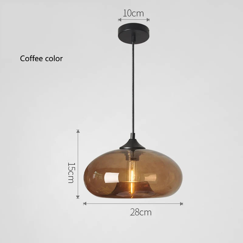 Modern Colorful Pendant Lamp Blackbrdstore