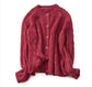 Mohair Knitted Cardigan Sweater Blackbrdstore