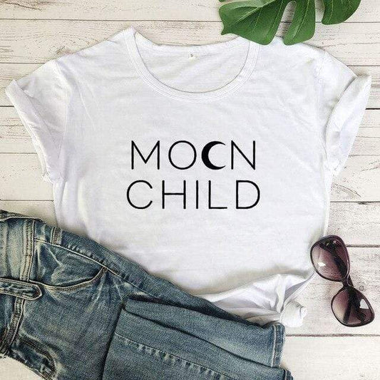 Moon Child Graphic Tee Blackbrdstore