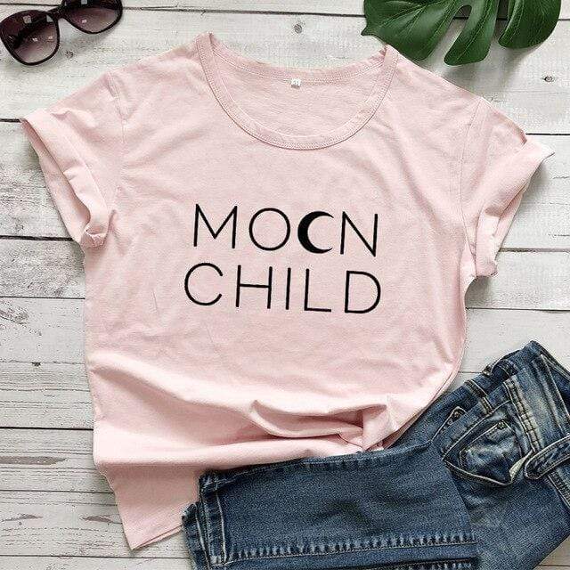 Moon Child Graphic Tee Blackbrdstore