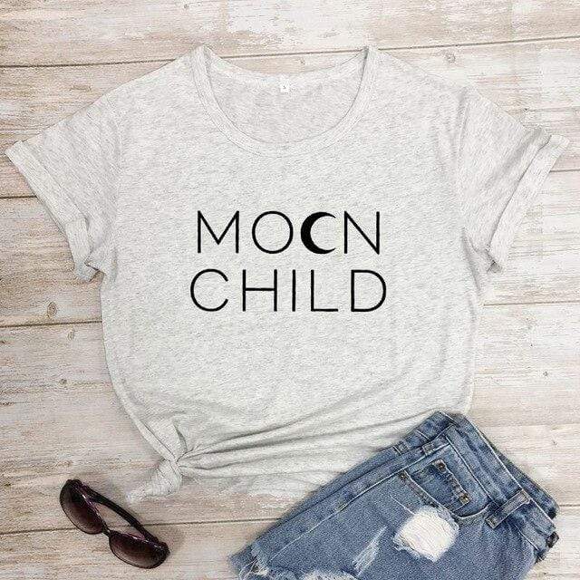 Moon Child Graphic Tee Blackbrdstore